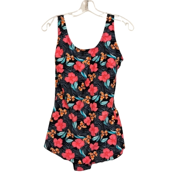 🎟️BOGO FREE🎟️ Swim Suit Shore Shapes Swimwear One Piece  Sz 12 - Picture 1 of 5